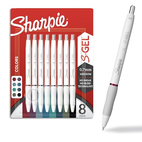 Sharpie S-Gel 8-Count Medium Point (0.7mm) Gel Pens Deal