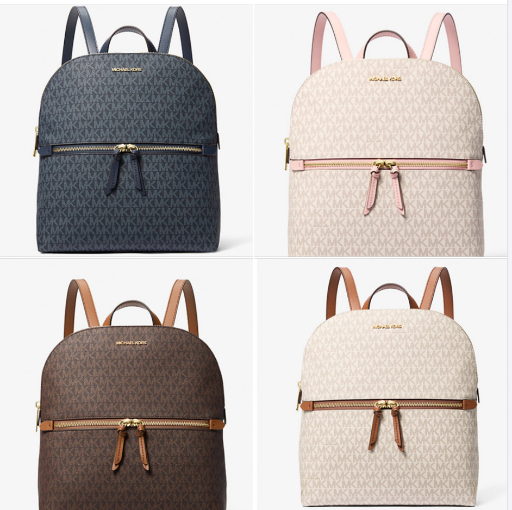 Michael Kors Dallas Medium Signature Logo Backpack