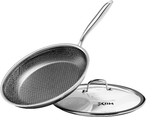 XBM Nonstick Frying Pan with Lid 12-Inch Deal