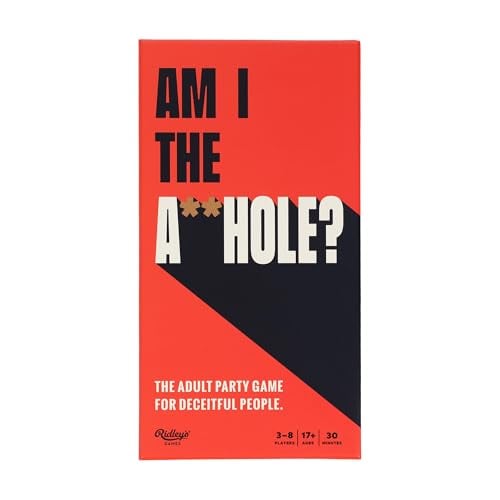Ridley's Games: Am I The Asshole - Easy & Hilarious Party Game for Reddit Posters Deal