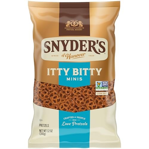 Snyder’s of Hanover Itty Bitty Minis Pretzels 12 oz