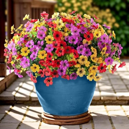 Artificial Fake Flowers 13 Count