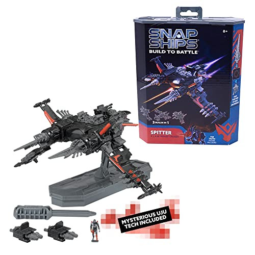 Snap Ships Custom Building Construction & Battle Play Kits: Missile Cruiser