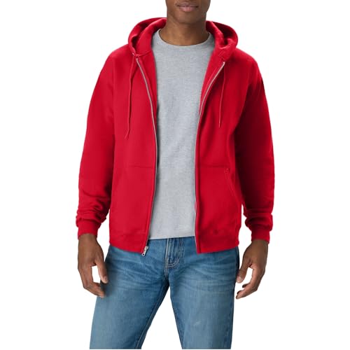 Hanes Men's Ecosmart Fleece Full-zip Hoodie Deal