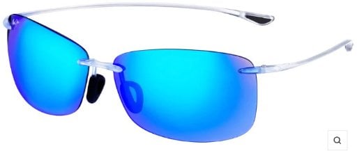 Maui Jim 'Akau Polarized Rimless Rectangle Sport Deal