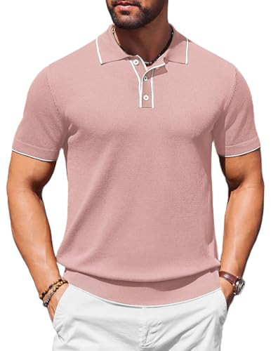 Men's Knit Short-Sleeve Polo