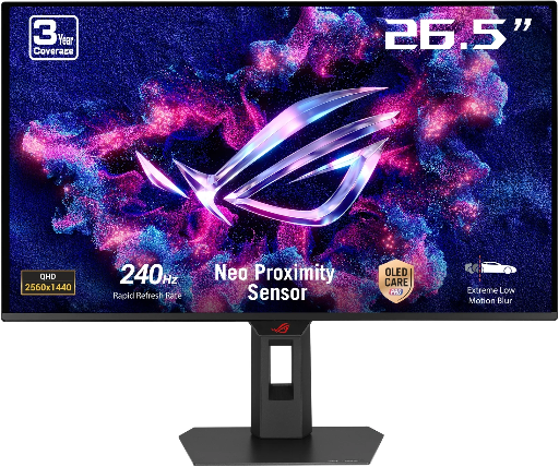 ASUS ROG Strix 27" 1440P QD-OLED 240Hz Gaming Monitor