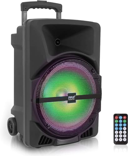 Pyle 1200W Bluetooth Portable PA Speaker System with Party Lights Deal