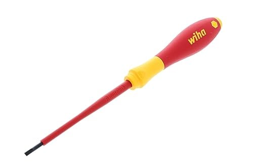 Wiha Insulated SoftFinish Slotted Screwdriver 1/8" x 4" Deal