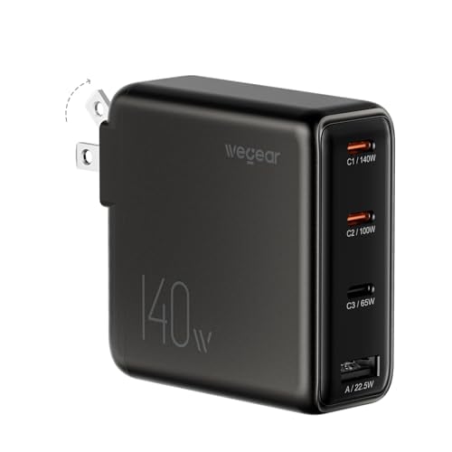 Wegear 140W 4-Port GaN USB-C Charger