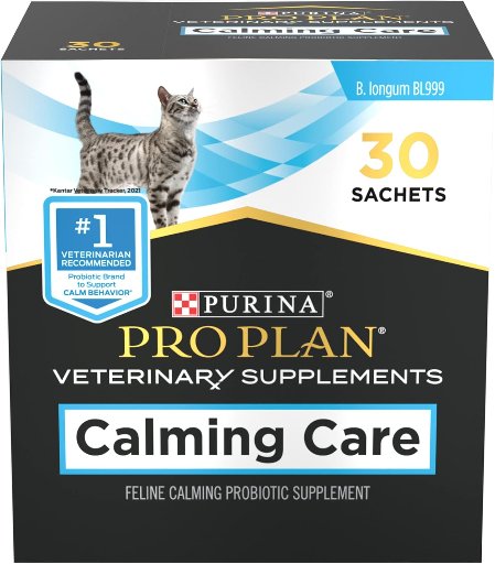 Purina Pro Plan Veterinary Supplements Calming Care Cat Supplements 30-Count