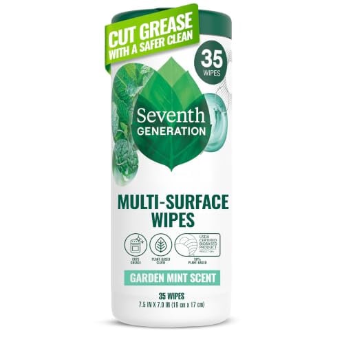 Seventh Generation Multi-Surface Cleaning Wipes 35-Count (Garden Mint)