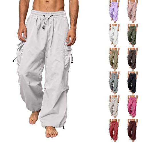 Mens Cargo Drawstring Baggy Sweatpants Deal
