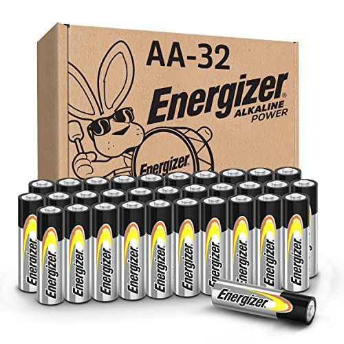 Energizer Alkaline Power AA Batteries 32-Count