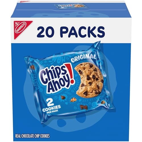 Chips Ahoy! Original Chocolate Chip Cookies 20 Snack Packs Deal