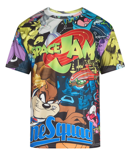 Space Jam Men's & Big Men's Sublimation Graphic Tee S-2XL