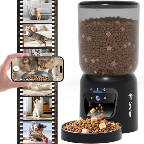 Automatic Cat Feeder with 2K HD Camera Deal