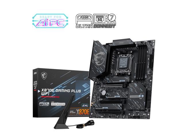 MSI X870E GAMING PLUS WIFI AM5 AMD X870E ATX Motherboard