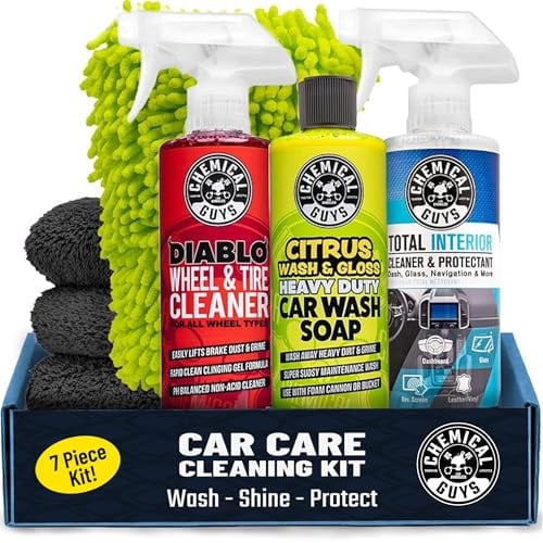 Chemical Guys Interior & Exterior Car Wash Kit 7-Piece Deal