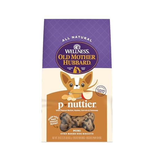 Old Mother Hubbard P-Nuttier Peanut Butter Flavor Mini Dog Biscuits 20-Ounce Deal