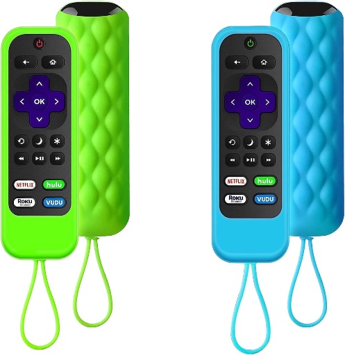 Roku TCL Hisense Remote Control Cases - 2 Pack