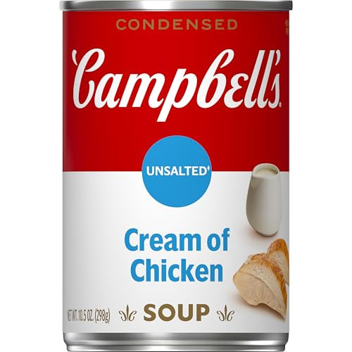 10.5-Oz Campbell's Condensed Cream of Chicken Soup (Unsalted)