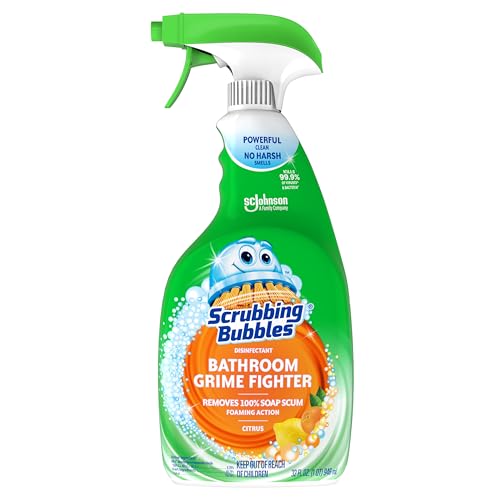32-Ounce Scrubbing Bubbles Bathroom Grime Fighter Disinfectant Spray (Citrus) Deal