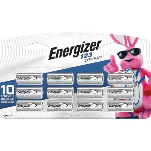 Energizer 123 Lithium Batteries 12-Pack Deal