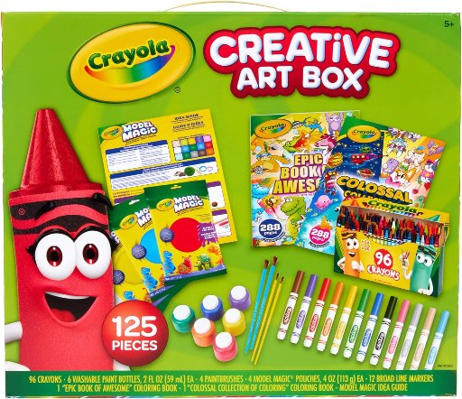 Crayola Art Set for Kids (125pcs)