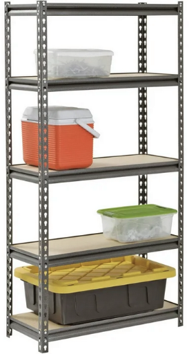 Muscle Rack 5-Shelf Steel Shelving 12″ D x 30″ W x 60″ H
