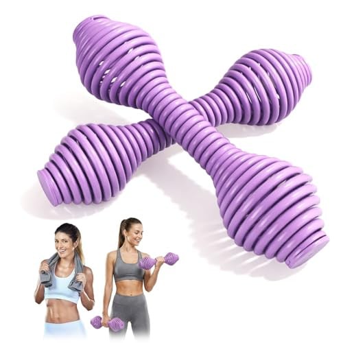 Spring Dumbbells Set of 2 for Women 5.5 lb