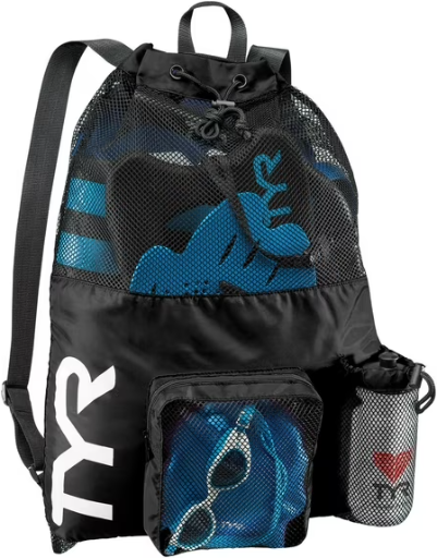 TYR 40L Big Mesh Mummy Backpack - Black