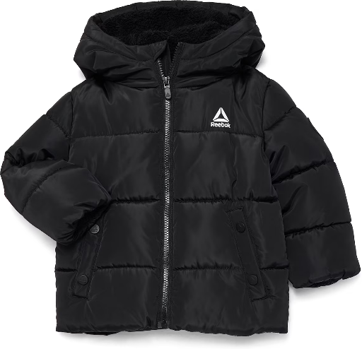 Reebok Toddler Heavyweight Puffer Jacket with Hood