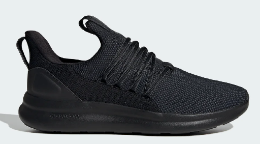 adidas Men's Lite Racer Adapt 7.0 Wide Shoes (core black / grey six / core black)