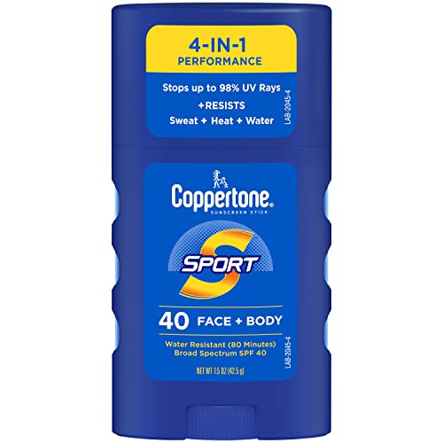 Coppertone Sport SPF 40 Face & Body Sunscreen Stick 1.5-Oz