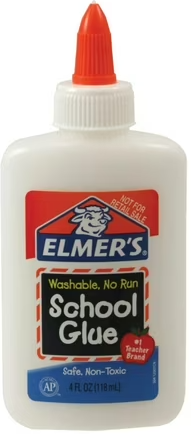 Elmer's Liquid School Glue, Washable, 4oz., 1 Count Deal