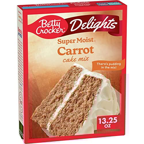 Betty Crocker Delights Super Moist Carrot Cake Mix, 13.25 oz Deal
