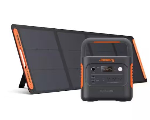 Jackery Explorer 2000 v2 Portable Power Station + 200W Solar Panel