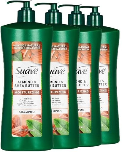 Suave Professionals Moisturizing Shampoo 4-Pack 28-Oz (Almond and Shea Butter)