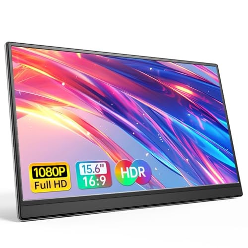 Anyuse 15.6" 1080p IPS Portable Monitor w/ USB-C & Mini HDMI Deal