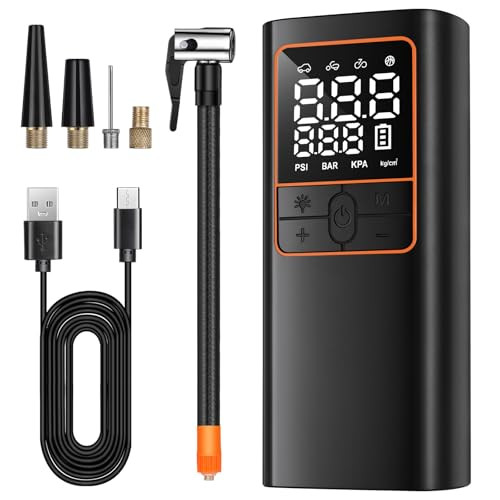 LAMONKE Portable Cordless 150PSI Tire Inflator Air Compressor