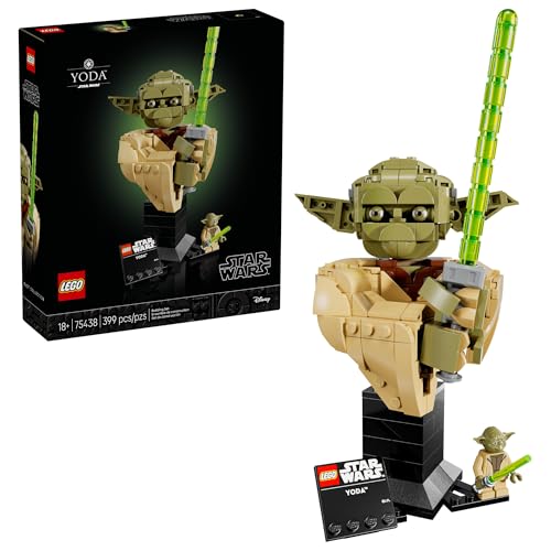 LEGO Star Wars: Yoda Bust (75438, 399-Piece)