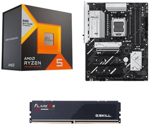 Ryzen 5 7600X3D + ASUS B650E MAX ATX + 16GB G.Skill DDR5 6000 Bundle Deal