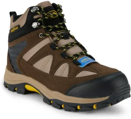 Goodyear Men's Teton Steel Toe Outdoor Hiker Work Boots Deal