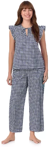 Draper James Women's Woven Pajama Tank Top & Pants Set 2-Piece Deal
