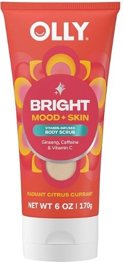 OLLY Bright Body Wash with Ginseng, Caffeine & Vitamin C 17 oz