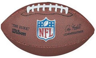 Wilson The Duke NFL Mini Football - Brown