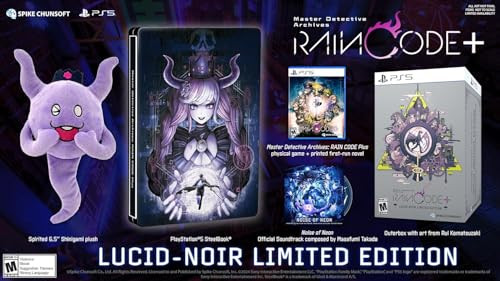 Master Detective Archives: RAIN CODE Plus Lucid-Noir Limited Edition (PlayStation 5)