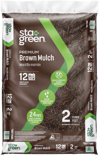 2 cu ft Sta-Green Premium Mulch Deal
