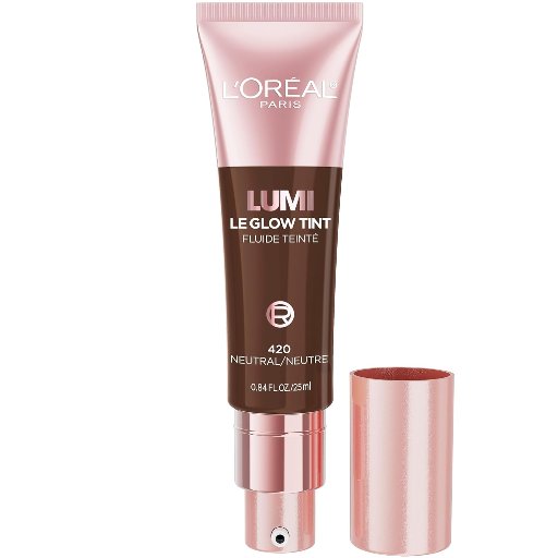 L'Oreal Paris Lumi Le Glow Skin Tint 0.85-Ounce (420 Deep Neutral)